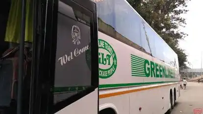GreenLine Travels And Holidays Bus-Side Image