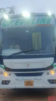 GreenLine Travels And Holidays Bus-Front Image