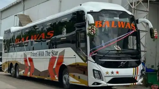 Balwas Travels Bus-Front Image