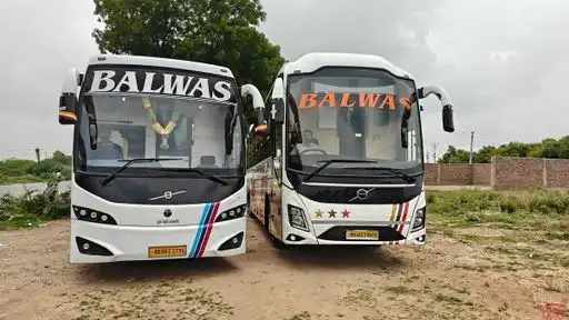 Balwas Travels Bus-Front Image