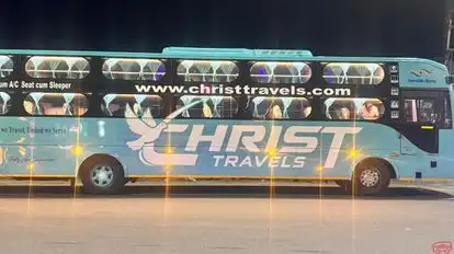 CHRIST TRAVELS Bus-Side Image