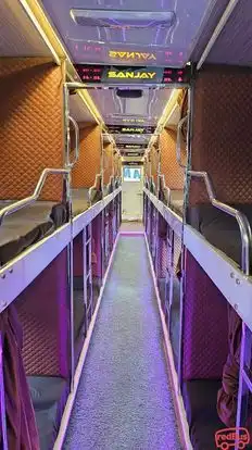 Sanjay Travels Bus-Seats layout Image