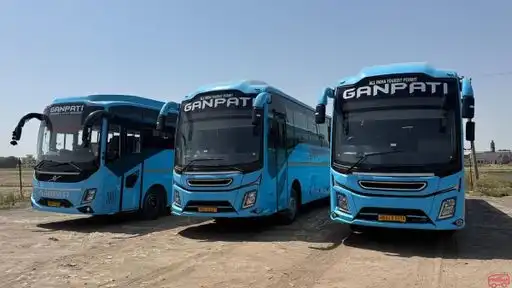 Ganpati Transport Bus-Front Image