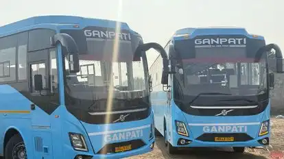 Ganpati Transport Bus-Front Image