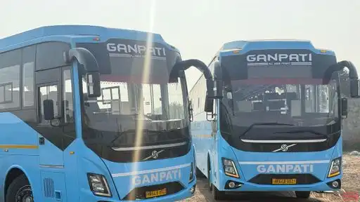 Ganpati Transport Bus-Front Image
