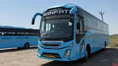 Ganpati Transport Bus-Front Image