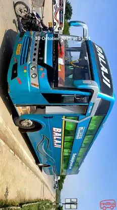 The Balaji Travels Bus-Front Image