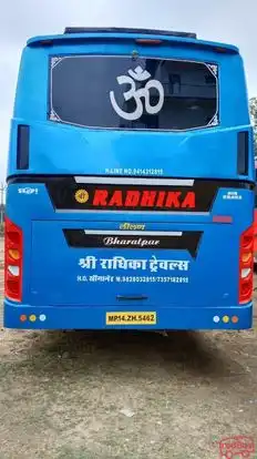 Shree Radhika Travels Bus-Seats layout Image