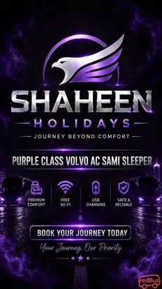 Shaheen Holidays Bus-Amenities Image