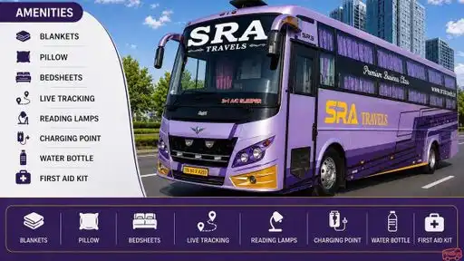 SRA TRAVELS Bus-Front Image