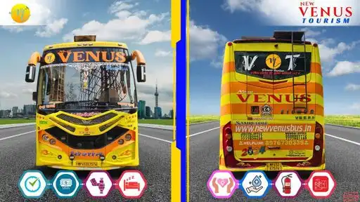 NEW VENUS TOURISM Bus-Front Image