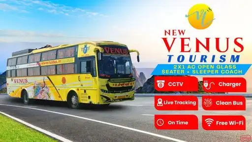 NEW VENUS TOURISM Bus-Front Image