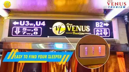 NEW VENUS TOURISM Bus-Seats layout Image