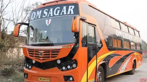 Om Sagar Tours And Travels Bus-Front Image