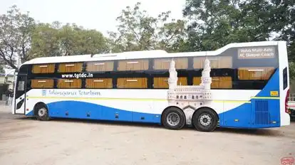 Telangana Tourism Bus-Side Image