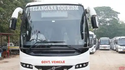 Telangana Tourism Bus-Front Image
