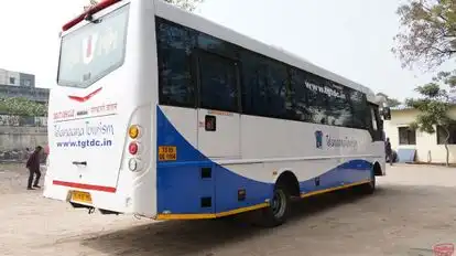 Telangana Tourism Bus-Side Image