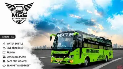 MGS Roadlines Bus-Front Image
