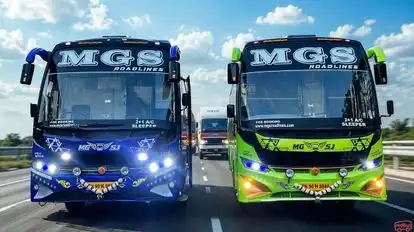 MGS Roadlines Bus-Front Image