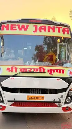 New janta travels Bus-Front Image