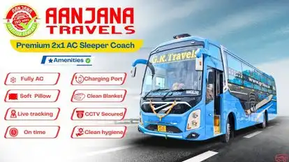 Aanjana Travels Bus-Front Image