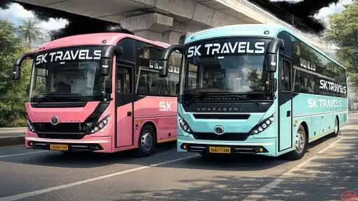 SK Travels Bus-Front Image