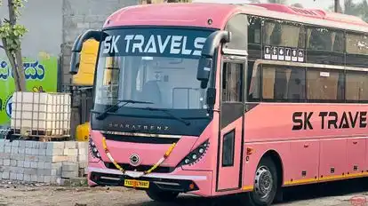 SK Travels Bus-Seats layout Image