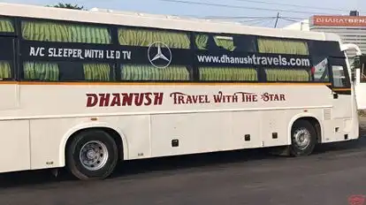 DHANUSH TRAVELS Bus-Side Image
