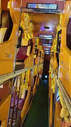 VILVAM TRAVELS Bus-Seats layout Image