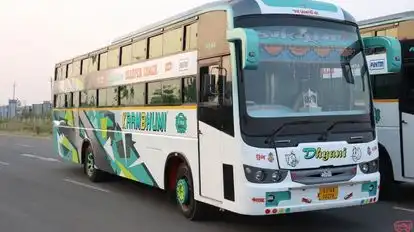 Karmbhumi Travels Bus-Side Image
