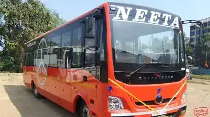 Neeta tours and travels Bus-Front Image