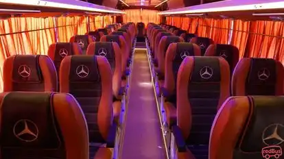 Neeta tours and travels Bus-Seats layout Image