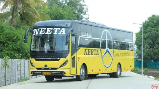 Neeta tours and travels Bus-Front Image