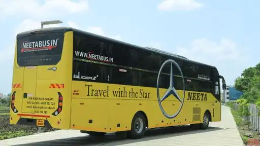 Neeta tours and travels Bus-Front Image