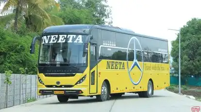 Neeta tours and travels Bus-Front Image
