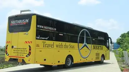 Neeta tours and travels Bus-Front Image
