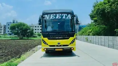 Neeta tours and travels Bus-Front Image