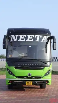 Neeta tours and travels Bus-Front Image