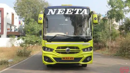 Neeta tours and travels Bus-Front Image