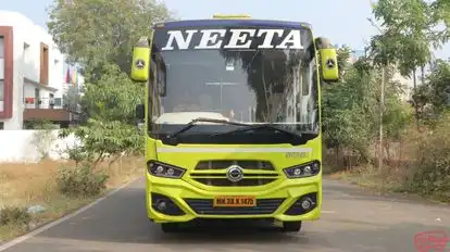 Neeta tours and travels Bus-Front Image