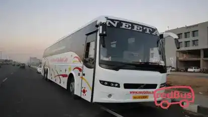 Neeta tours and travels Bus-Front Image