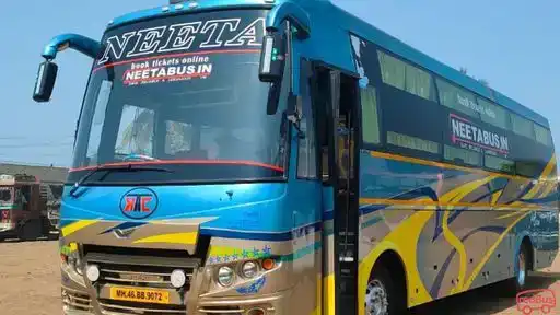 Neeta tours and travels Bus-Front Image