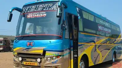 Neeta tours and travels Bus-Front Image