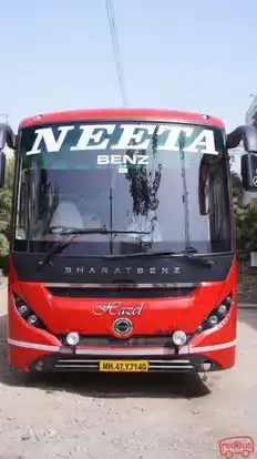 Neeta tours and travels Bus-Front Image