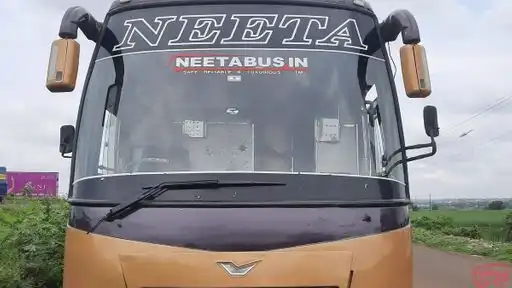 Neeta tours and travels Bus-Front Image