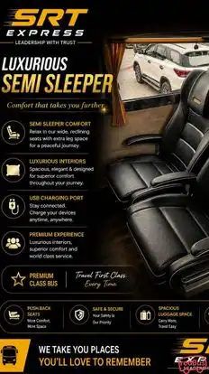 SRT Express  Bus-Seats Image