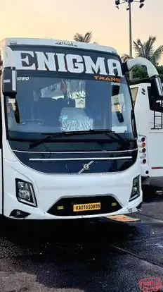 Enigma Tours and Travels Bus-Front Image