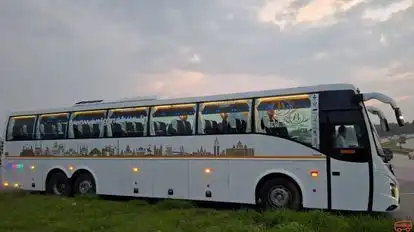 Enigma Tours and Travels Bus-Side Image