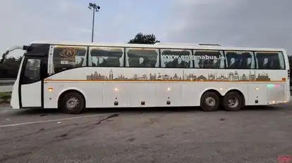 Enigma Tours and Travels Bus-Side Image