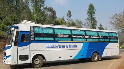 HILLSLINE TOURS AND TRAVELS Bus-Side Image